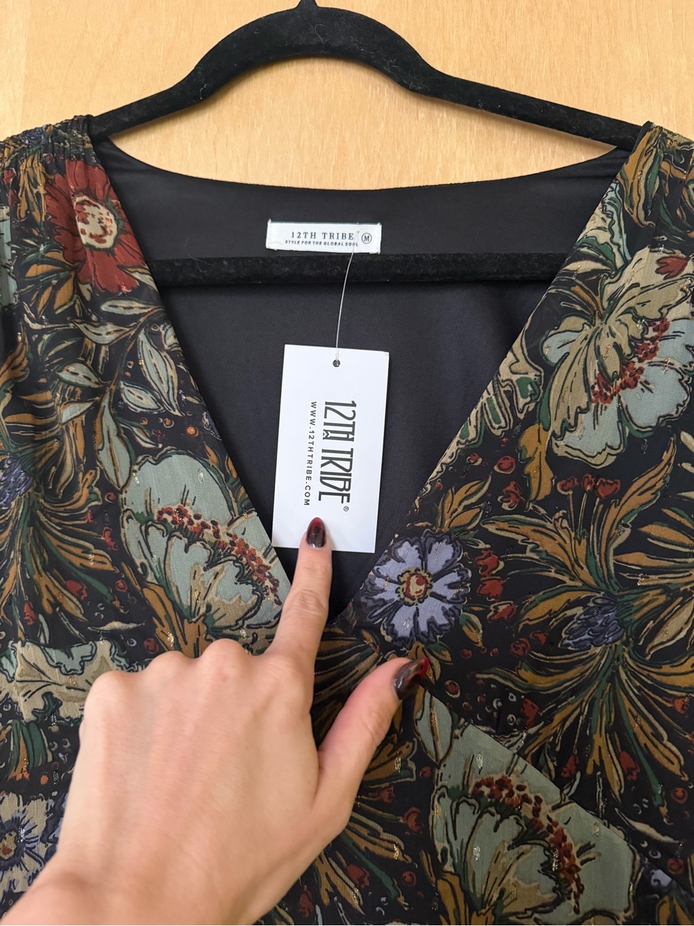 Sundance Floral Paisley Maxi Dress - Picture 7 of 8
